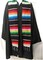 1 Yard Multicolor Mexican Serape Graduation Stole Sash Woven Handmade Fabric with Fringe 5 Inch Width